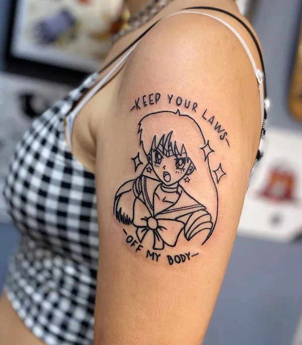 Anime tattoo 87