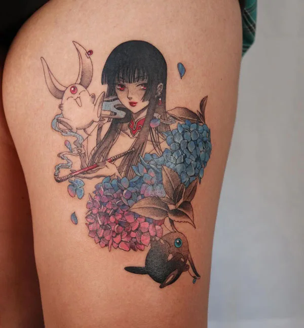 Anime tattoo 92
