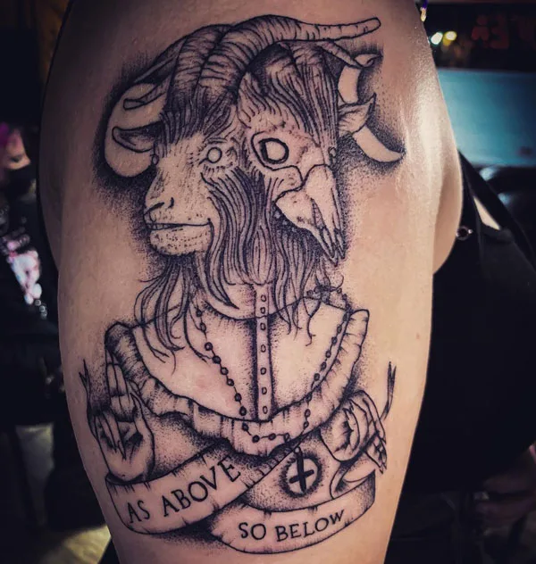 As above so below tattoo 18