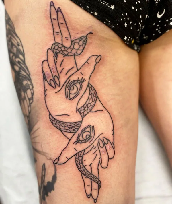 As above so below tattoo 19