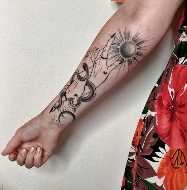 As above so below tattoo 24