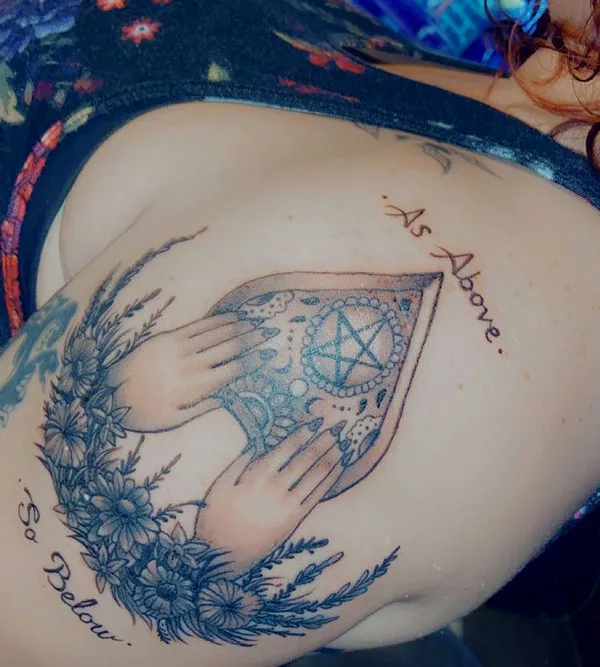 As above so below tattoo 33