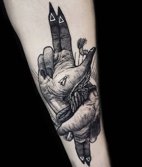 As above so below tattoo 38