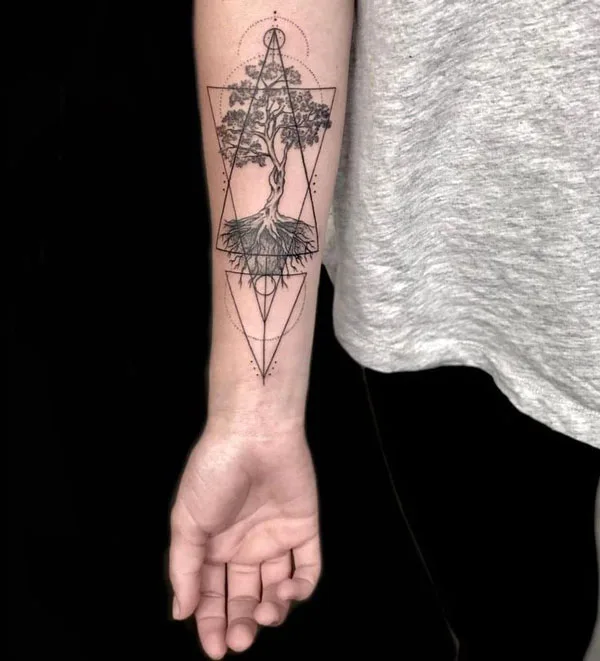 As above so below tattoo 48
