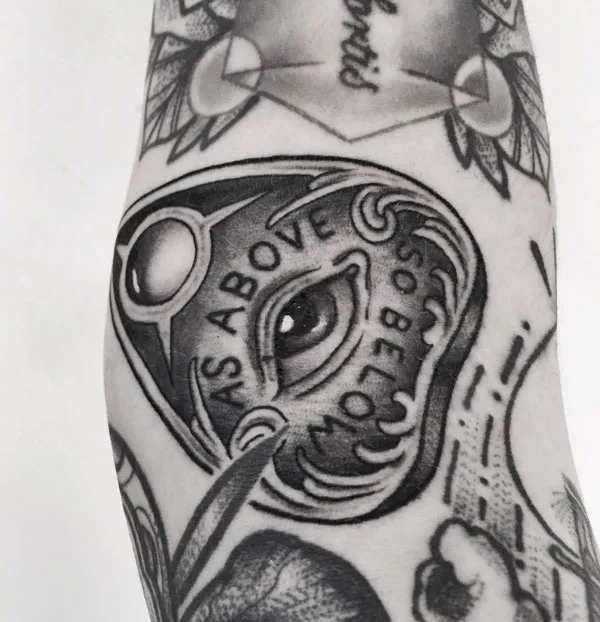 As above so below tattoo 75
