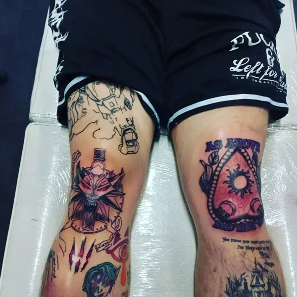 As above so below tattoo 8