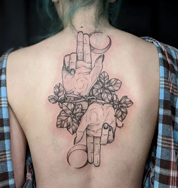 As above so below tattoo 9