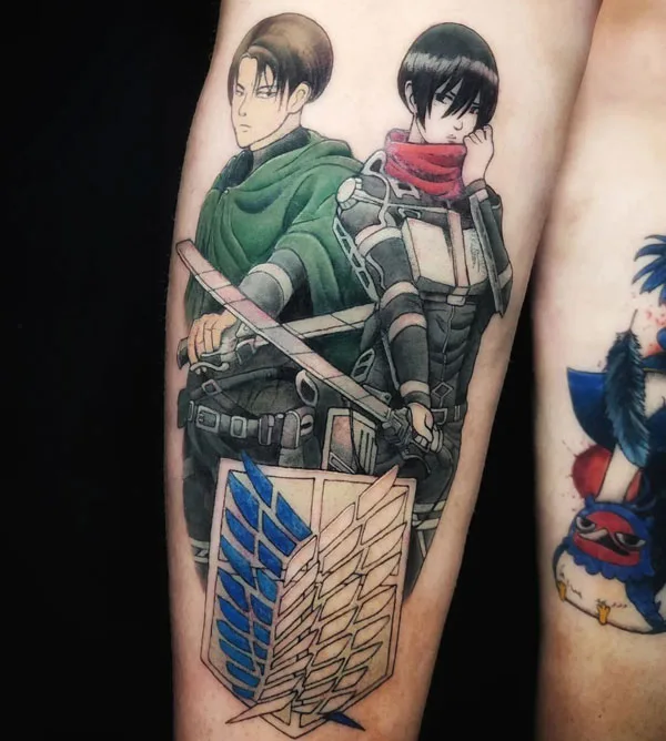 Attack on titan tattoo 1