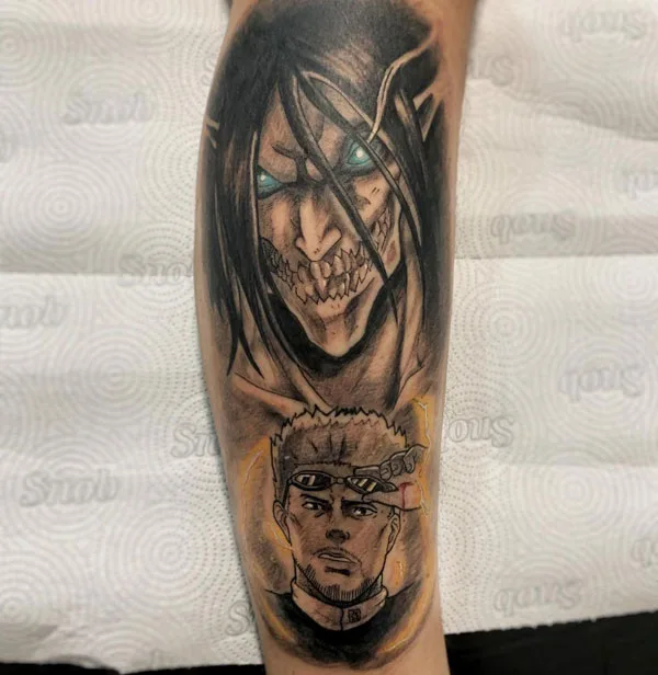 Attack on titan tattoo 11