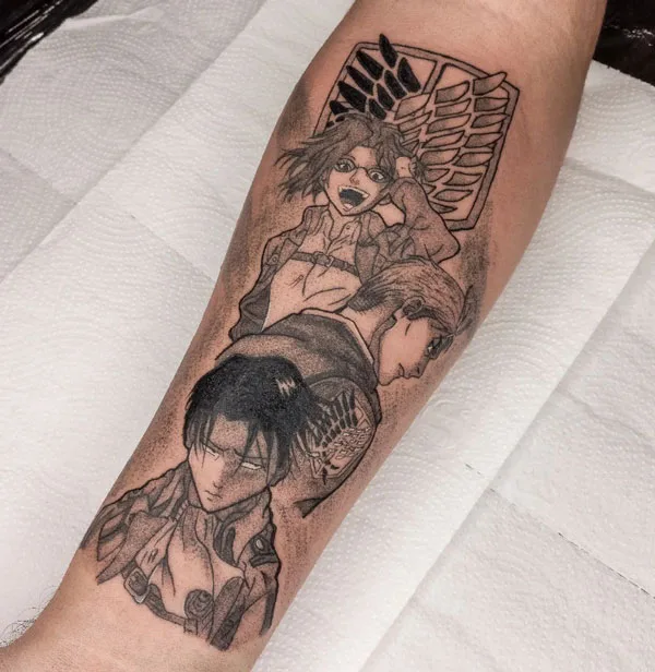 Attack on titan tattoo 15