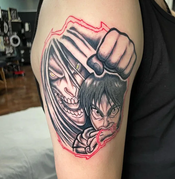 Attack on titan tattoo 21