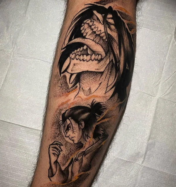 Attack on titan tattoo 23