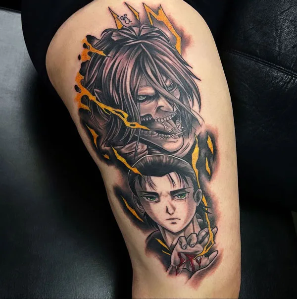 Attack on titan tattoo 25