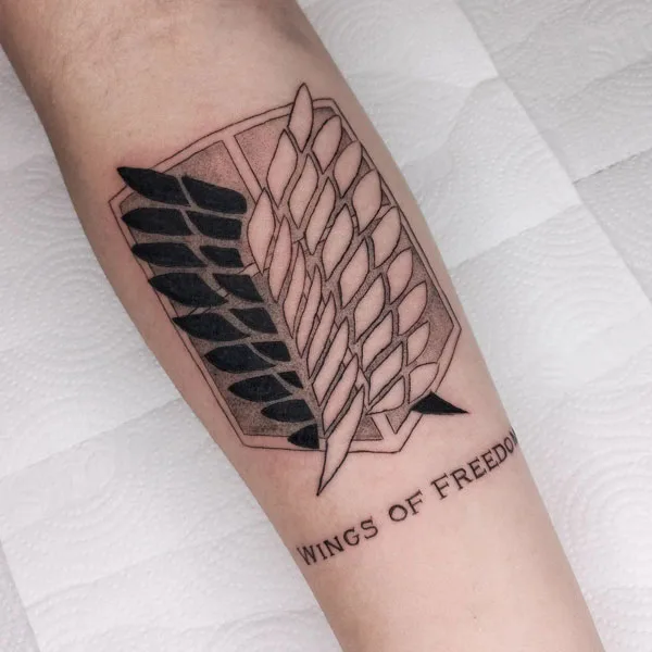 Attack on titan tattoo 34