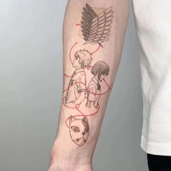 Attack on titan tattoo 37