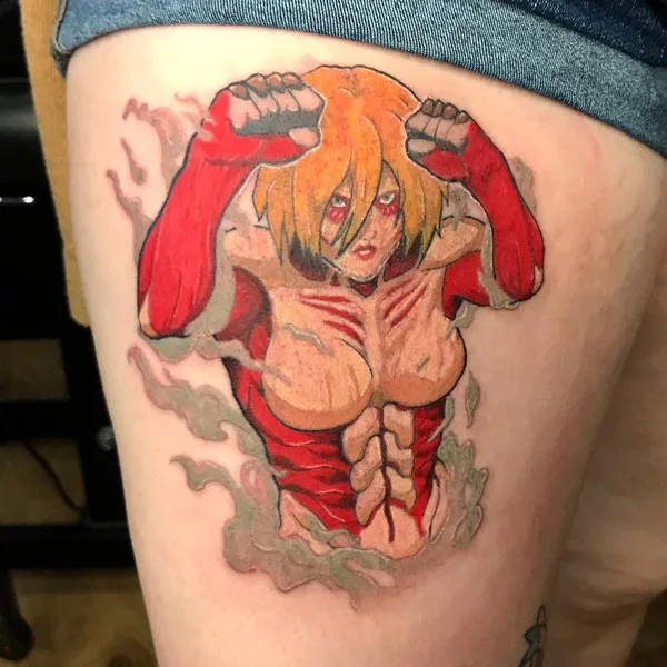 Attack on titan tattoo 4