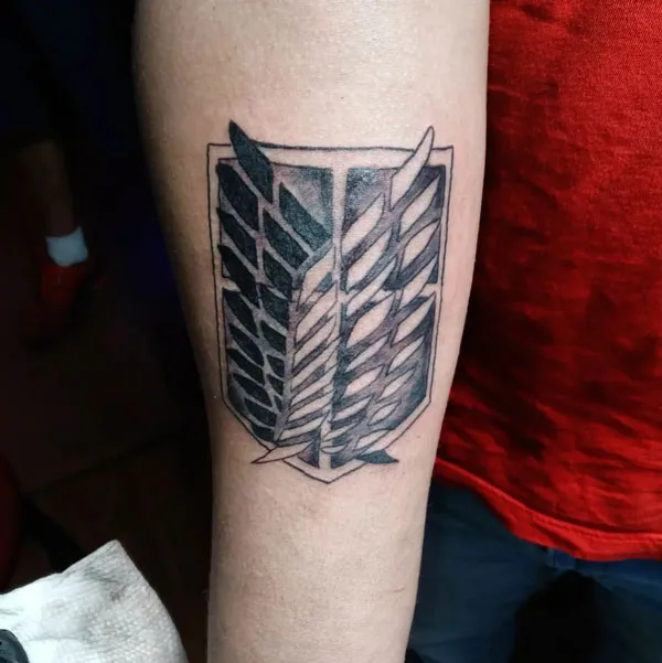 Attack on titan tattoo 40
