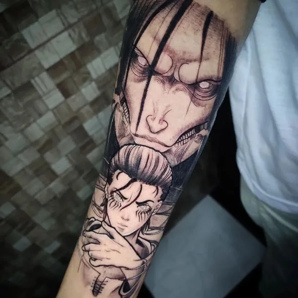Attack on titan tattoo 41