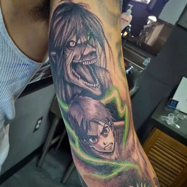 Attack on titan tattoo 42
