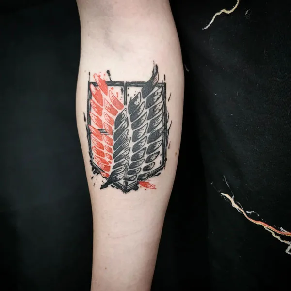 Attack on titan tattoo 43