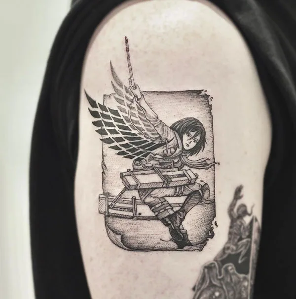 Attack on titan tattoo 45