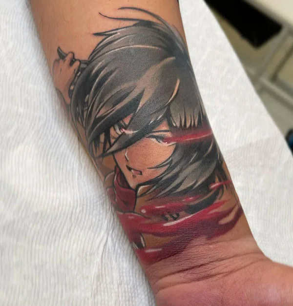 Attack on titan tattoo 50