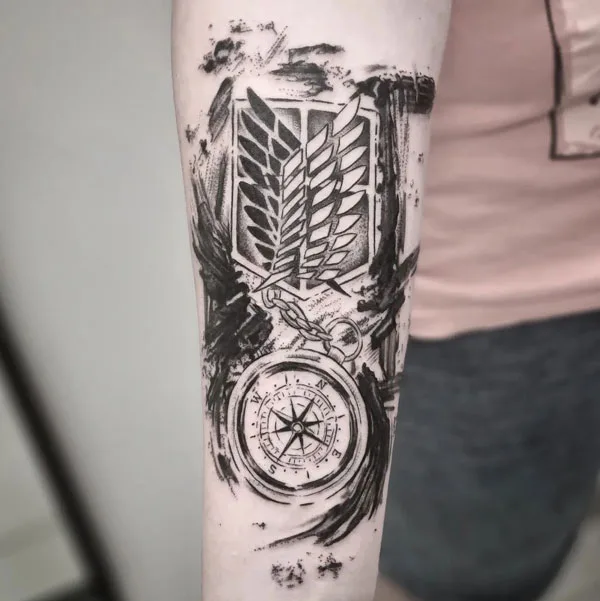 Attack on titan tattoo 51