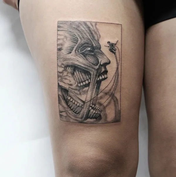 Attack on titan tattoo 54