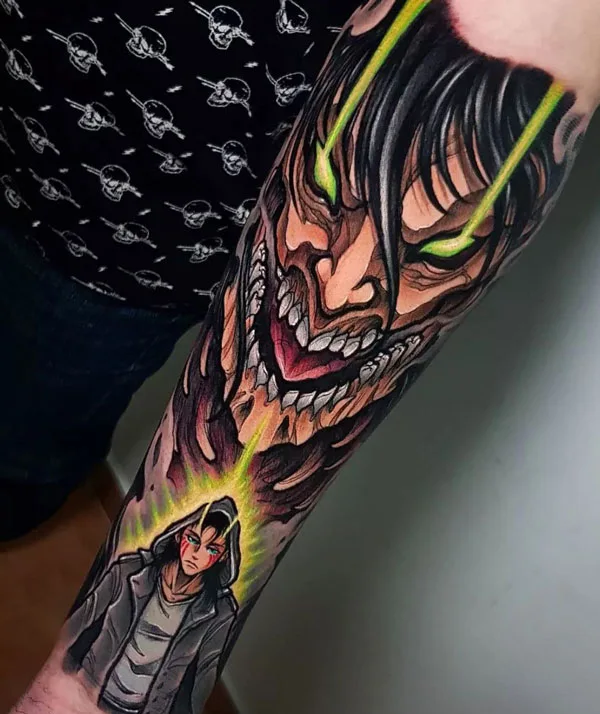 Attack on titan tattoo 64