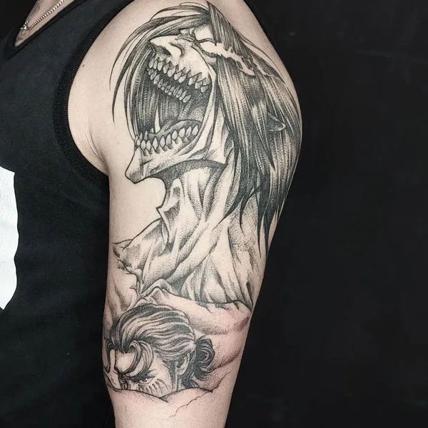 Attack on titan tattoo 74
