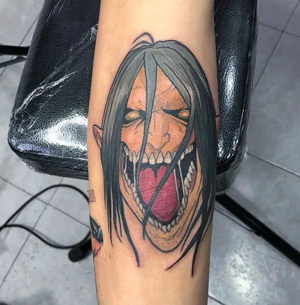 Attack on titan tattoo 85