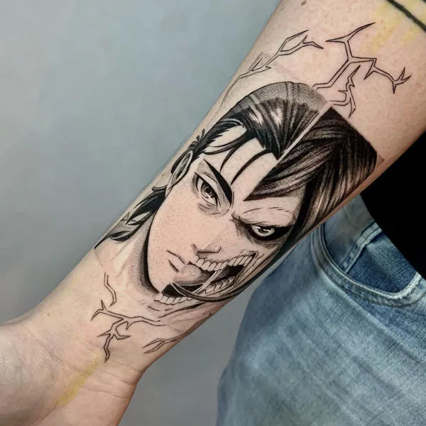 Attack on titan tattoo 89