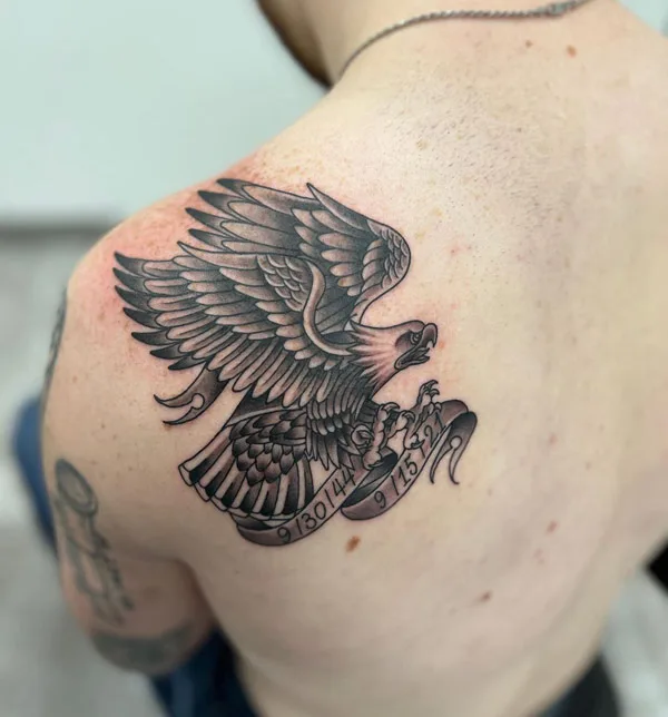 Back Shoulder Tattoo 1