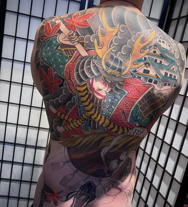 Back dragon tattoo 21