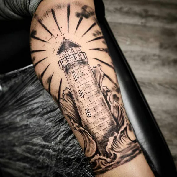 Back of Calf Tattoo 2