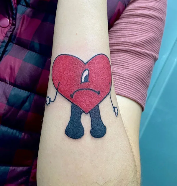Bad Bunny tattoo 11