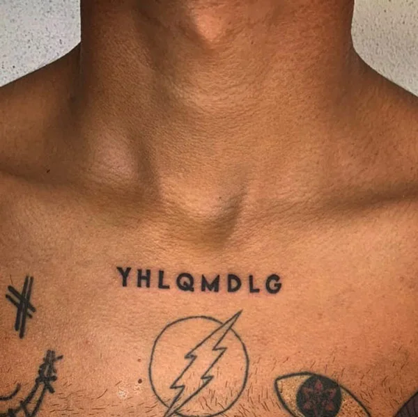 Bad Bunny tattoo 16