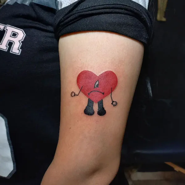 Bad Bunny tattoo 20