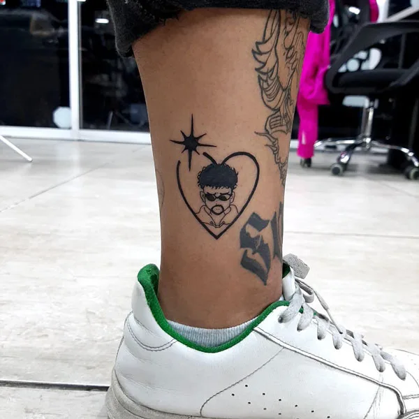 Bad Bunny tattoo 24