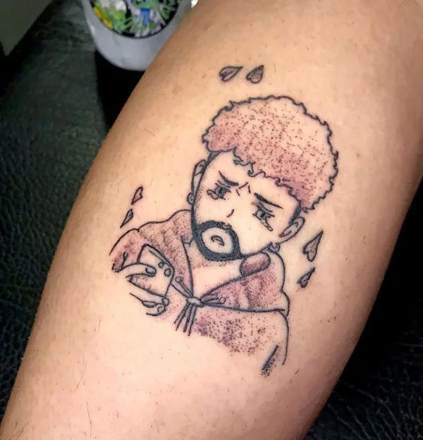 Bad Bunny tattoo 25