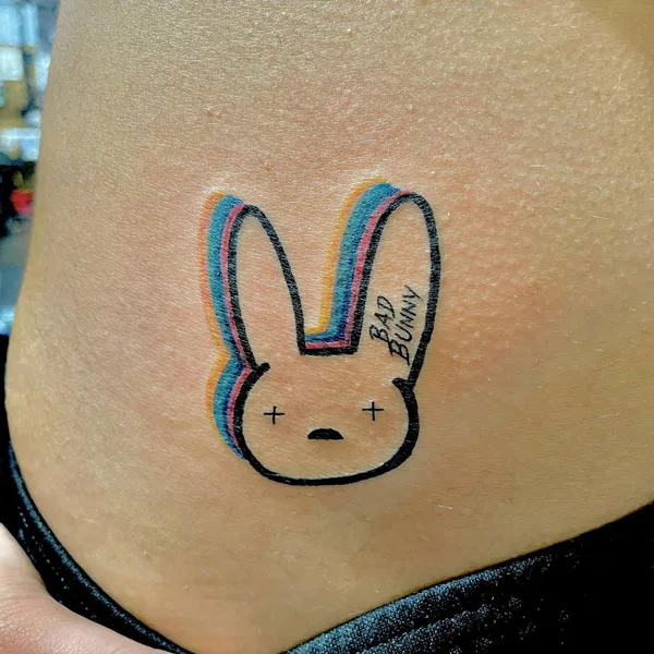 Bad Bunny tattoo 31