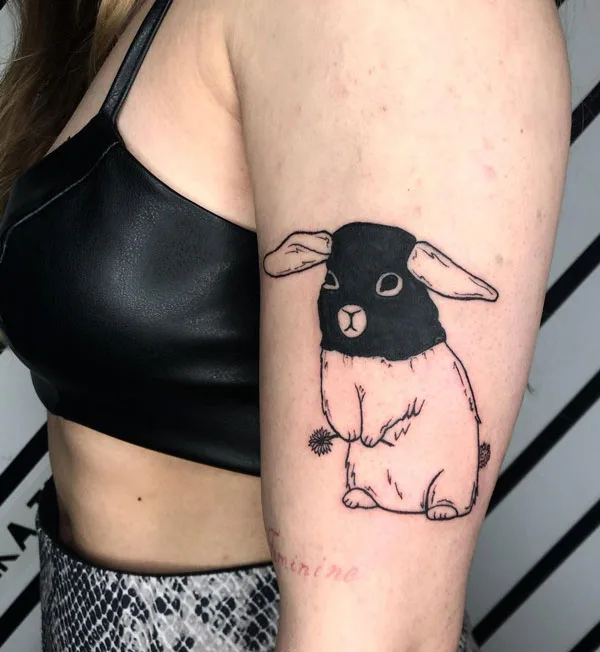 Bad Bunny tattoo 32