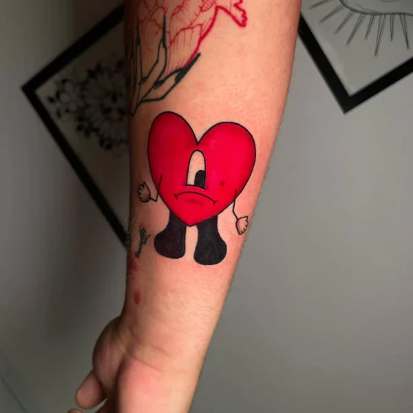 Bad Bunny tattoo 35