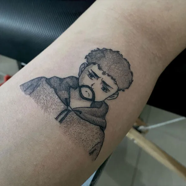 Bad Bunny tattoo 36