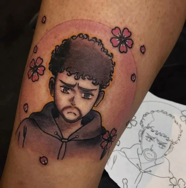 Bad Bunny tattoo 37