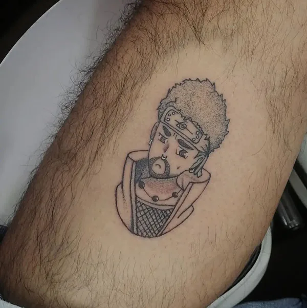 Bad Bunny tattoo 43