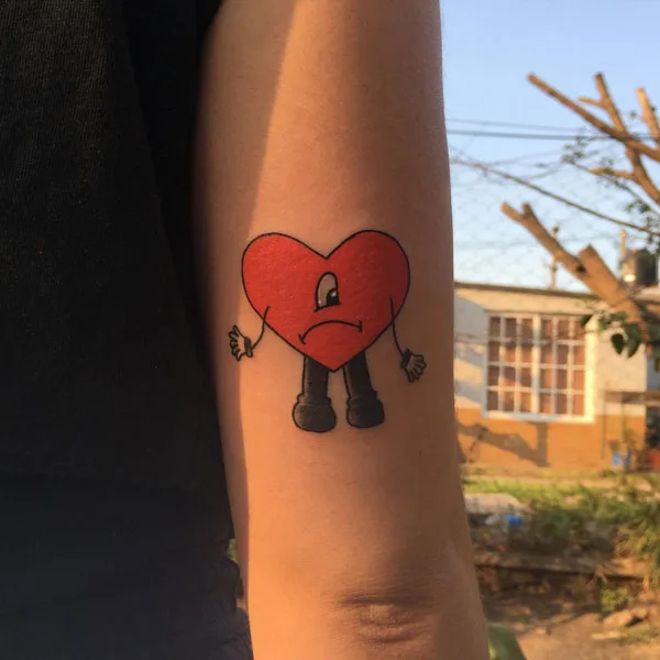 Bad Bunny tattoo 44