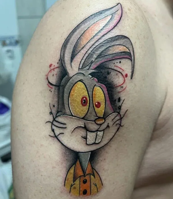 Bad Bunny tattoo 45