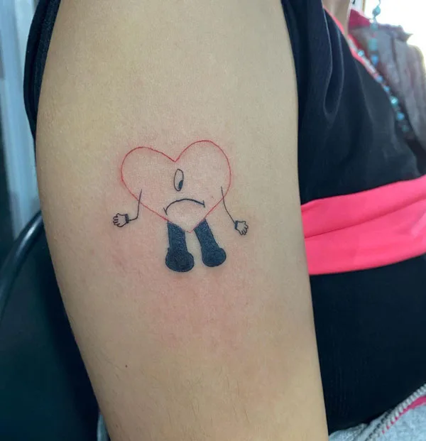 Bad Bunny tattoo 49