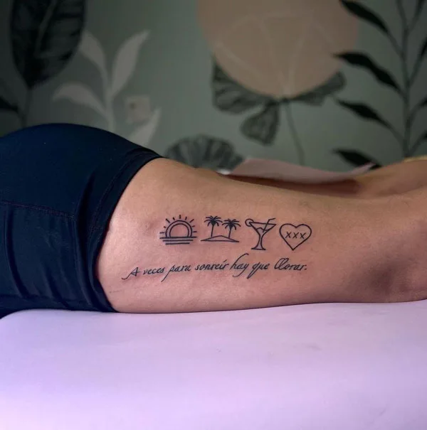 Bad Bunny tattoo 58